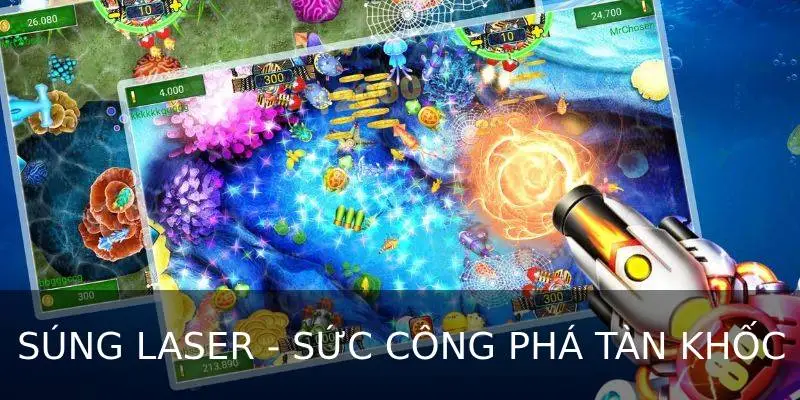 Súng bắn cá laser